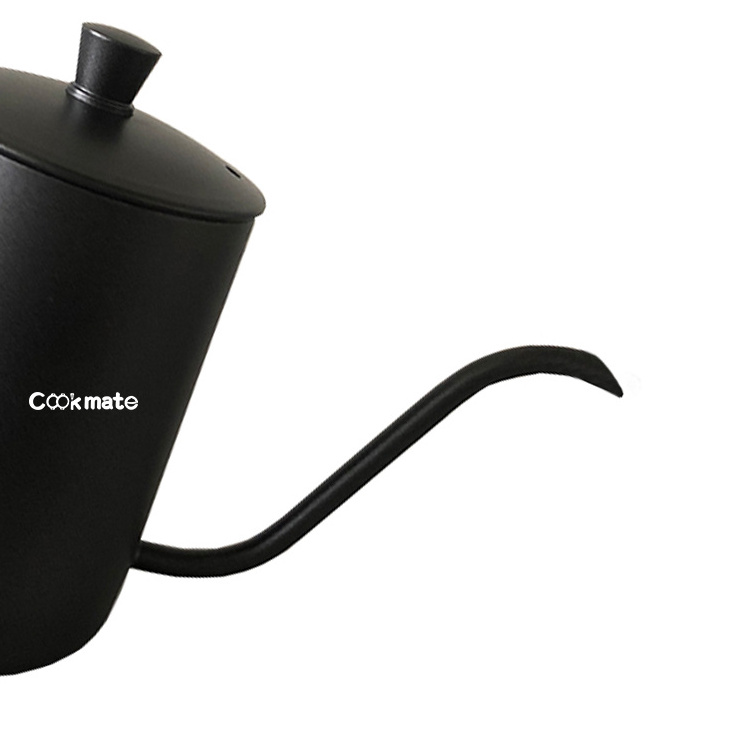 Cookmate Pour Over Coffee Kettle Thermos Tea Pot Enamel Kettles With Holder