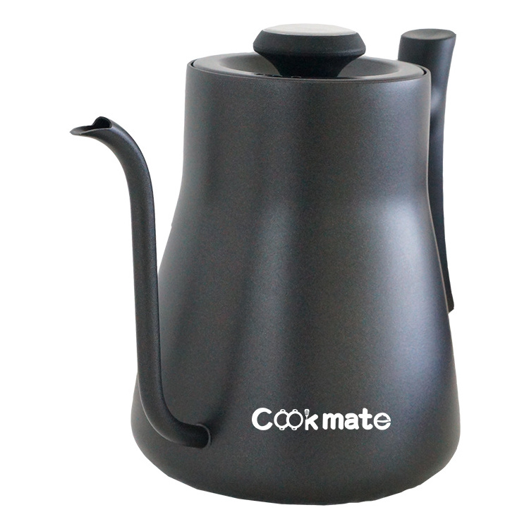 2023 New Style Wholesale Hot Tea Kettle Stainless Steel Teapot Coffee Drip Kettle 750ml