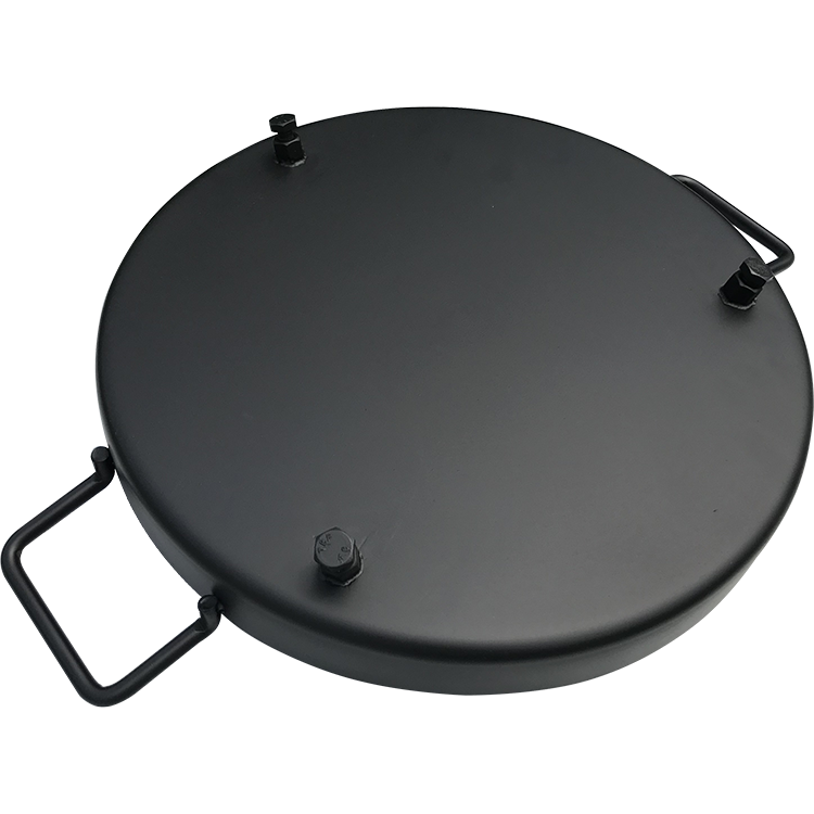 New Arrival Arab African Cast Iron stainless steel pan /Camp Pot outdoor cooking wok with 3 legs