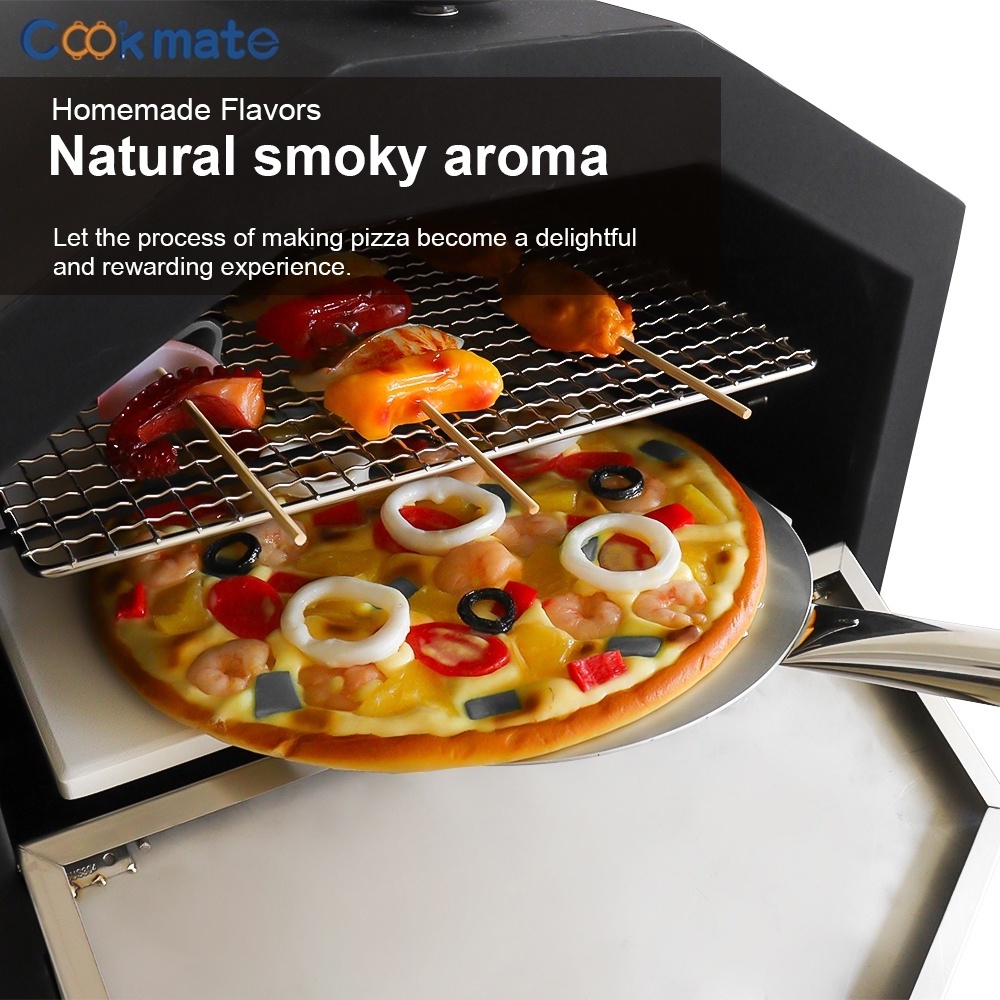 2023 Popular Portable Outdoor Wood Stove with Pizza Oven