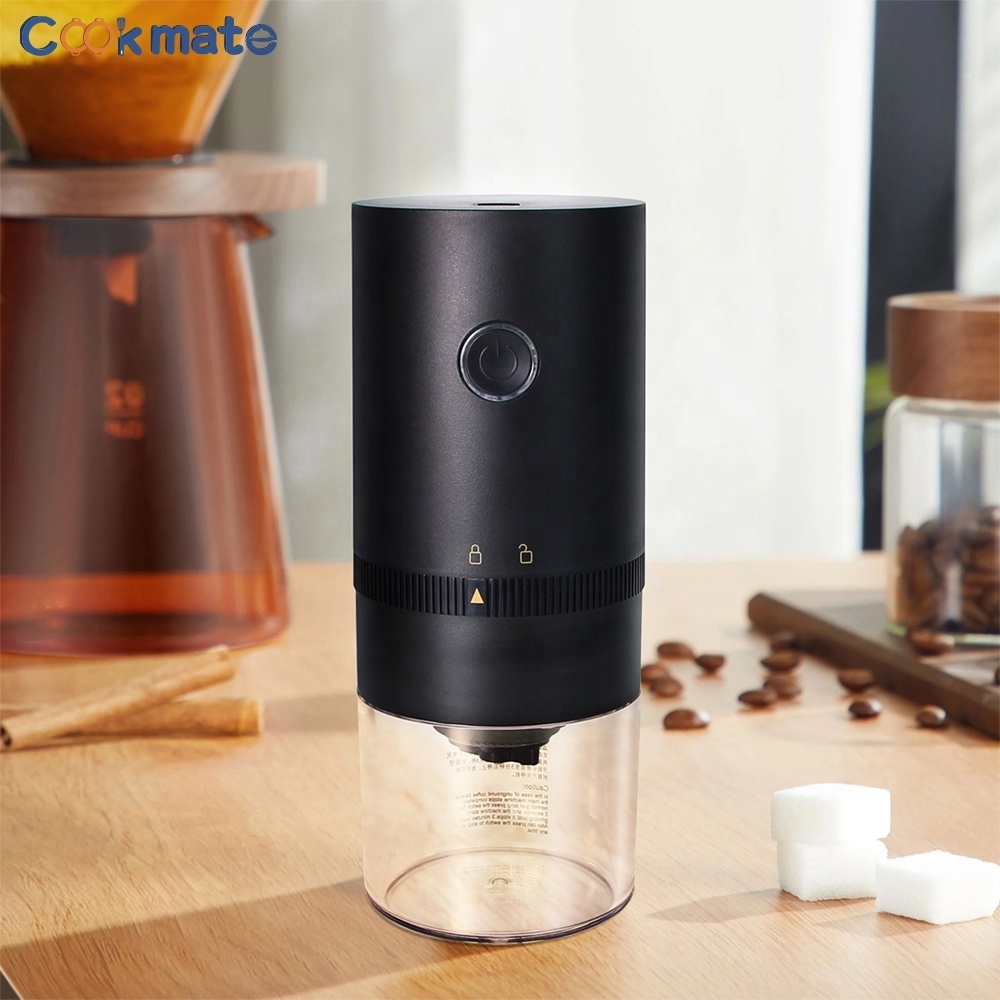 COOKMATE Recommend Portable Mini Automatic Electric USB Coffee Mill Coffee Grinder for Outdoor