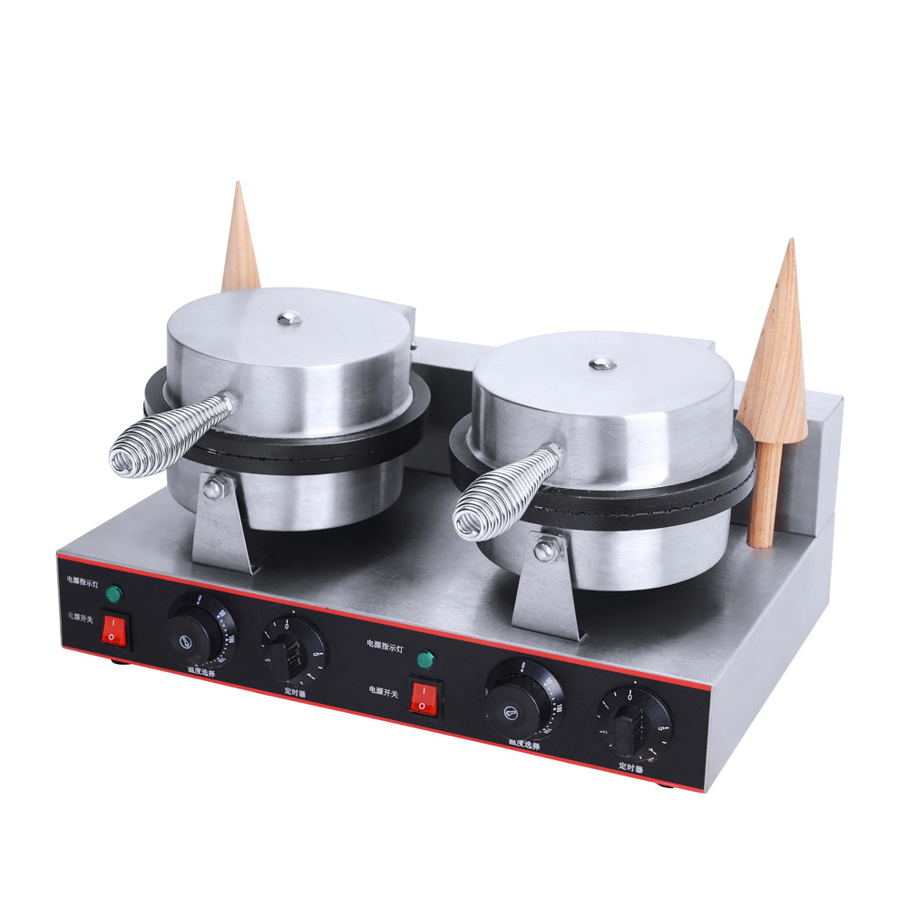 CE Approved Commercial Stainless Steel Icecream Cone Making Machine Waffle Cone Maker Machine