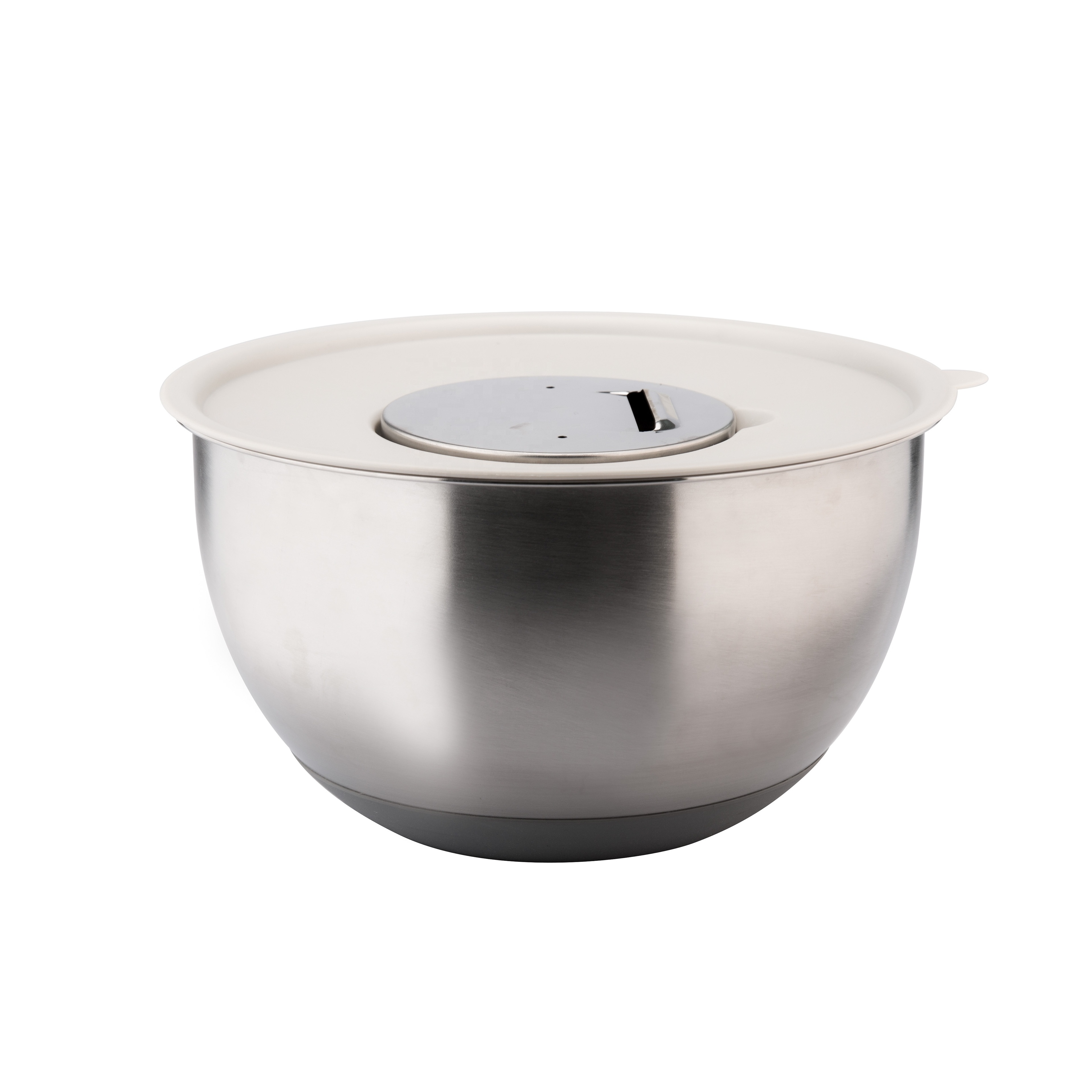 Factory directly sell salad bowl Stainless Steel Mixing bowl with grater function