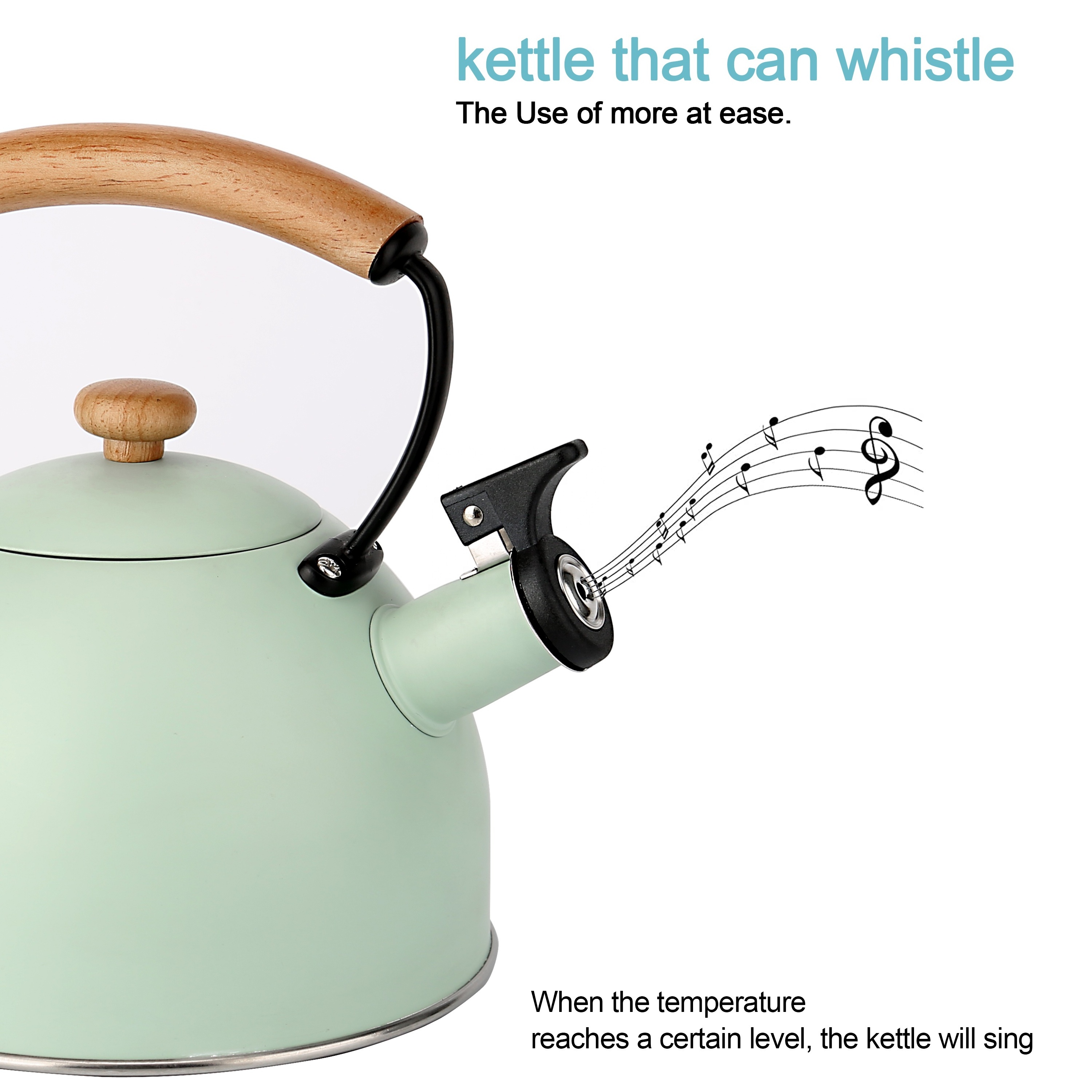 stainless steel  korean cute novelty tea kettle