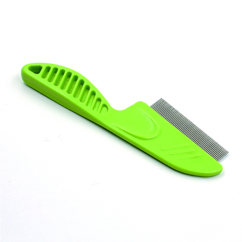 Pet Products Hair Grooming Stainless Steel Flea Lice Comb For Small Dogs And Cats