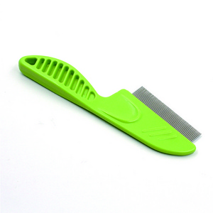 Pet Products Hair Grooming Stainless Steel Flea Lice Comb For Small Dogs And Cats