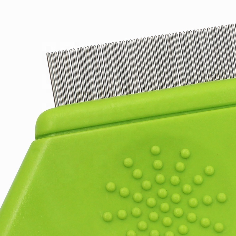 Stainless steel Short Teeth Pet Cat Dog Animal Puppy Hair Fur Lice Nit Louse Tick Flea Removing Cleaning Comb