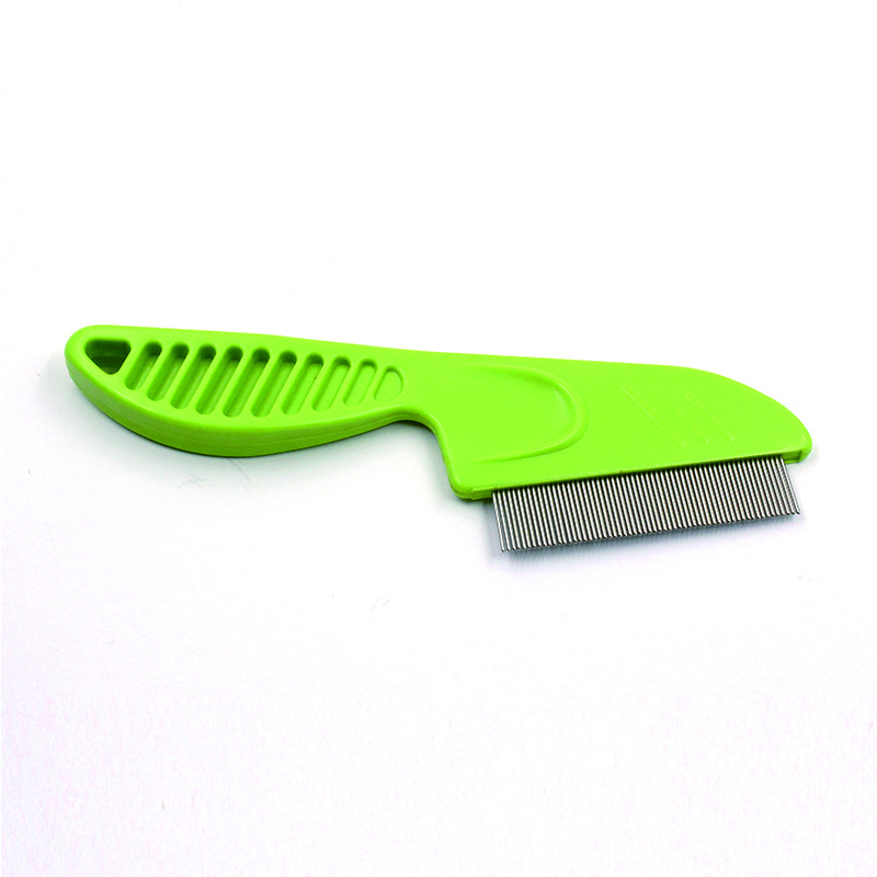 Pet Products Hair Grooming Stainless Steel Flea Lice Comb For Small Dogs And Cats