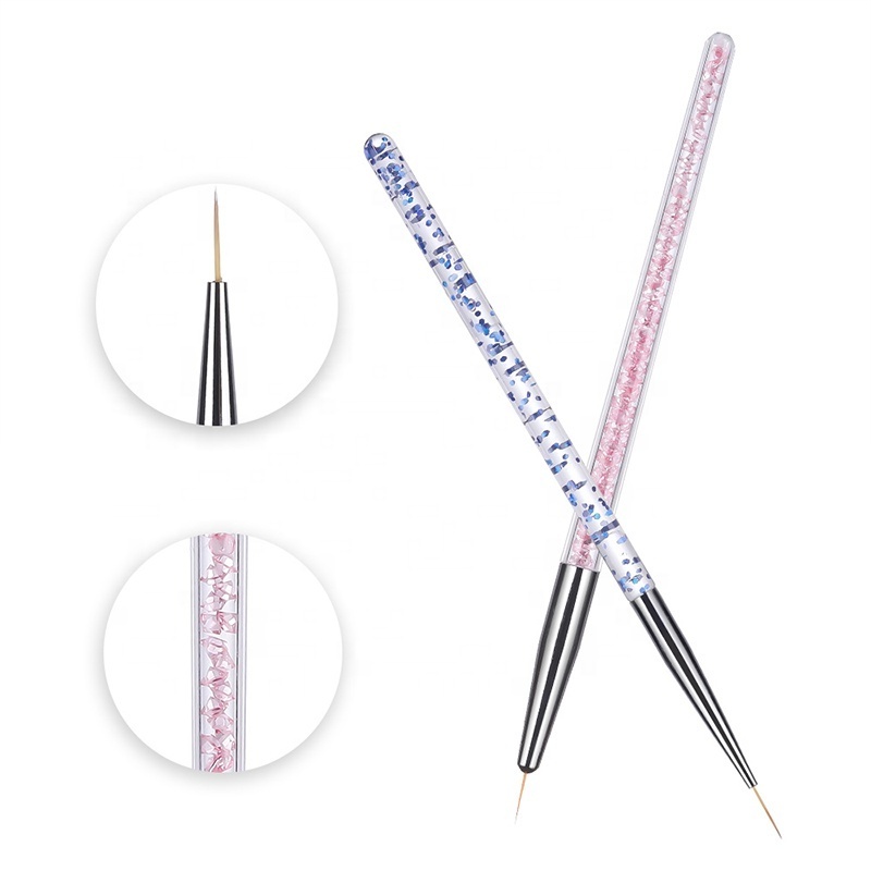 3 designs Nail Art Design Pen Painting Polish Brush Drawing Tool 3pcs/set nail drawing brush