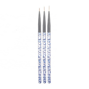 3 designs Nail Art Design Pen Painting Polish Brush Drawing Tool 3pcs/set nail drawing brush