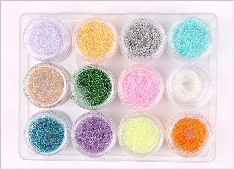 Custom Private Label Acrylic Dipping Glitter Nail Powder With Bulk Clear Crystal Diamond Nude Neon Sugar Dust Art Color Supplies