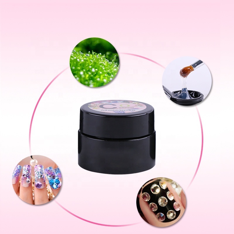 High quality nail art sticky decoration diamond nail glue