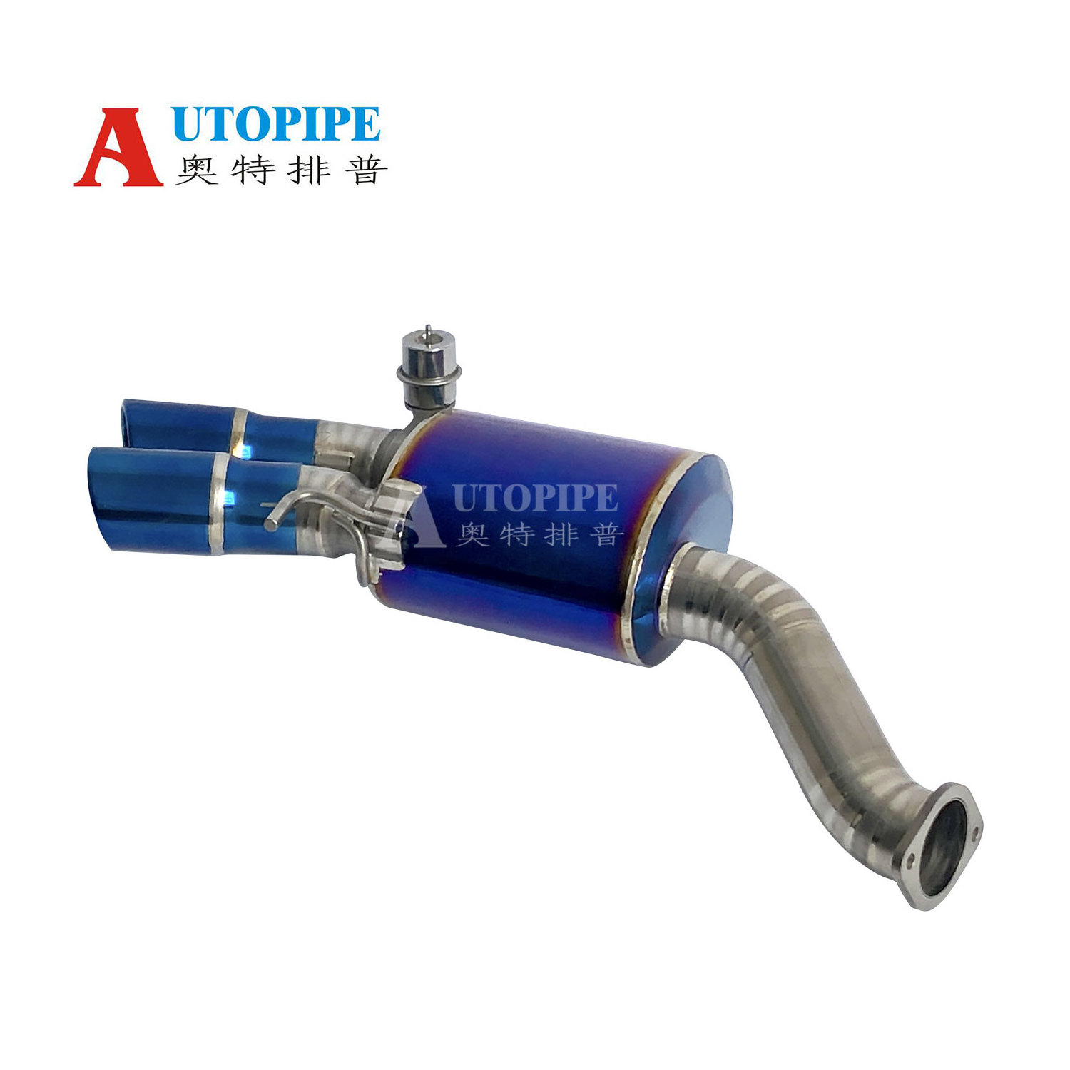 High Performance Customized Muffler Exhaust Racing  Muffler  For Audi A4 Universal Truck Alloy  Exhaust Muffler