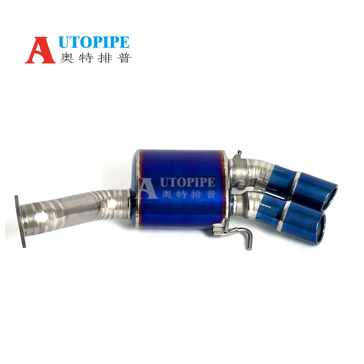 High Performance Customized Muffler Exhaust Racing  Muffler  For Audi A4 Universal Truck Alloy  Exhaust Muffler