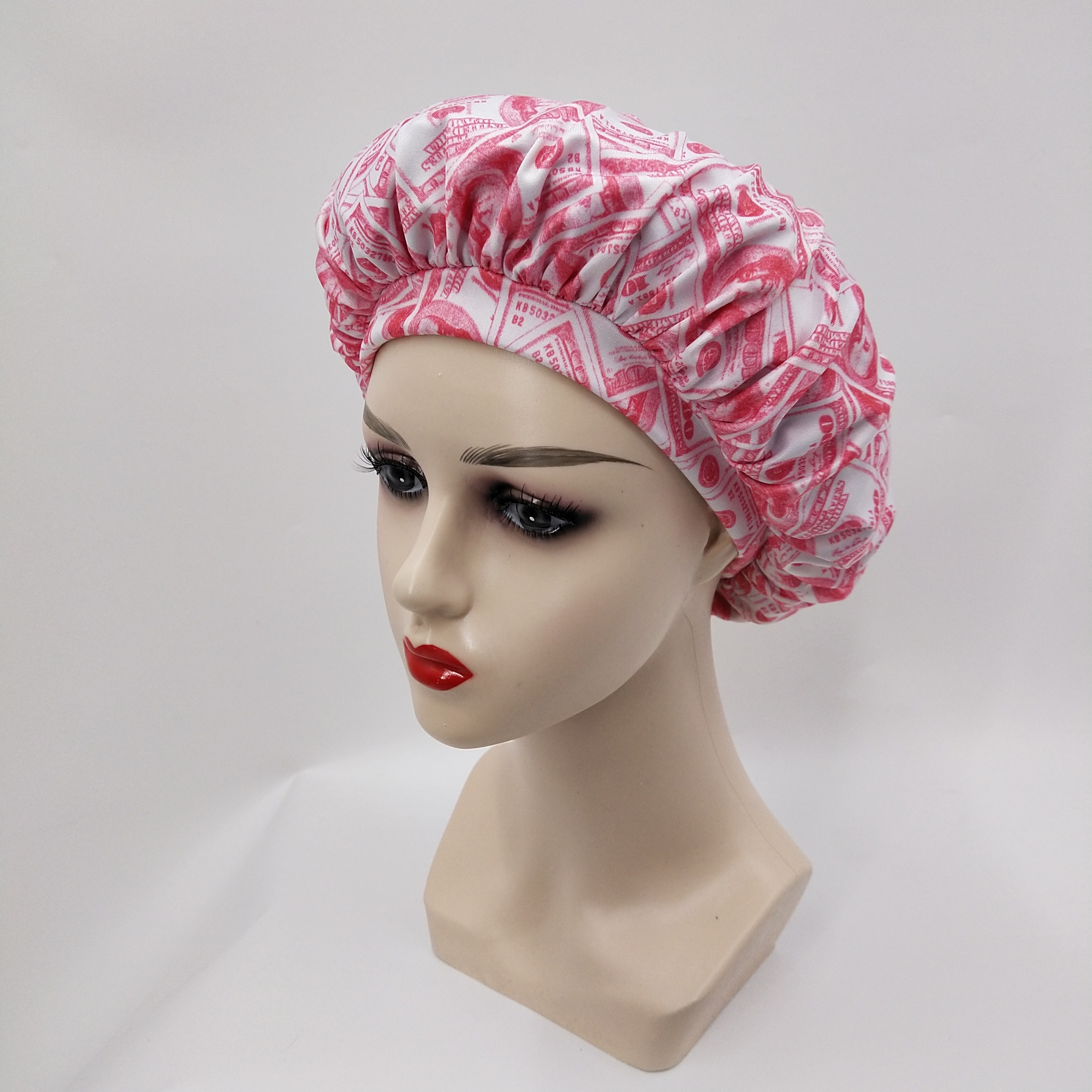 mom lover new women silk bonnets hair satin designer bonnets custom logo bonnets for women