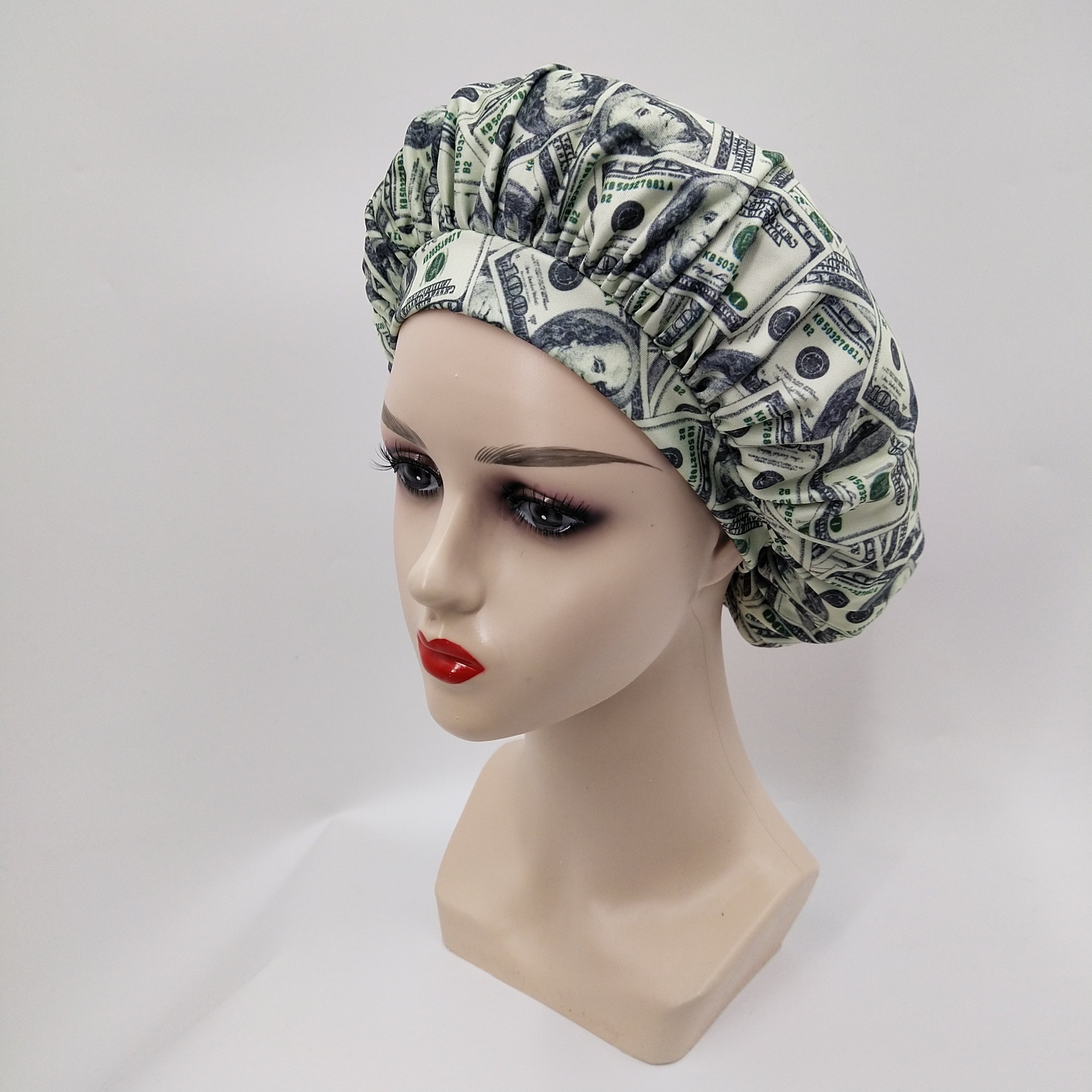 mom lover new women silk bonnets hair satin designer bonnets custom logo bonnets for women