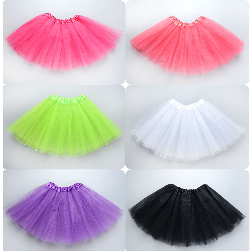 2023 New cheap kids ballet tulle children dust pink dance tutu girl dress tutu skirts for girls kids