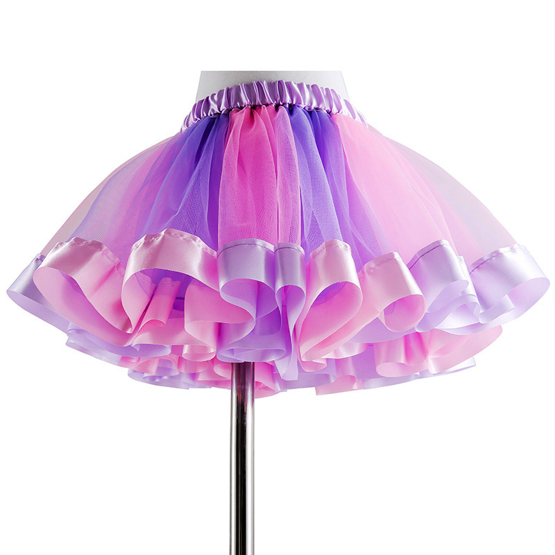 Mesh baby Girl Skirt Kids Rainbow Tutu  Ballet Skirt Cute Princess Tutu for Baby Girls first birthday Toddlers tutu skirts