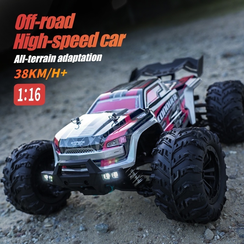 HOT 2.4GHZ  RTR  1/16 High Speed Racing Remote Control Car 4WD Electric Off-road Monster Truck Vehicle Rc Car Toys