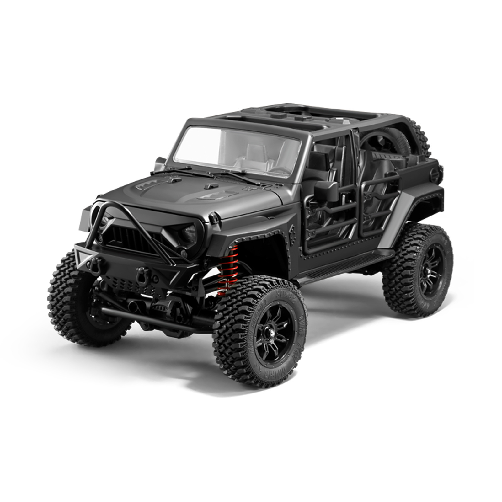 MN128 1:12 Scale Wrangler Model 2.4Ghz Remote Control Off-road Vehicle Toys 4WD Climbing RC Cars Jeep Cars Kids RC Toys Gifts