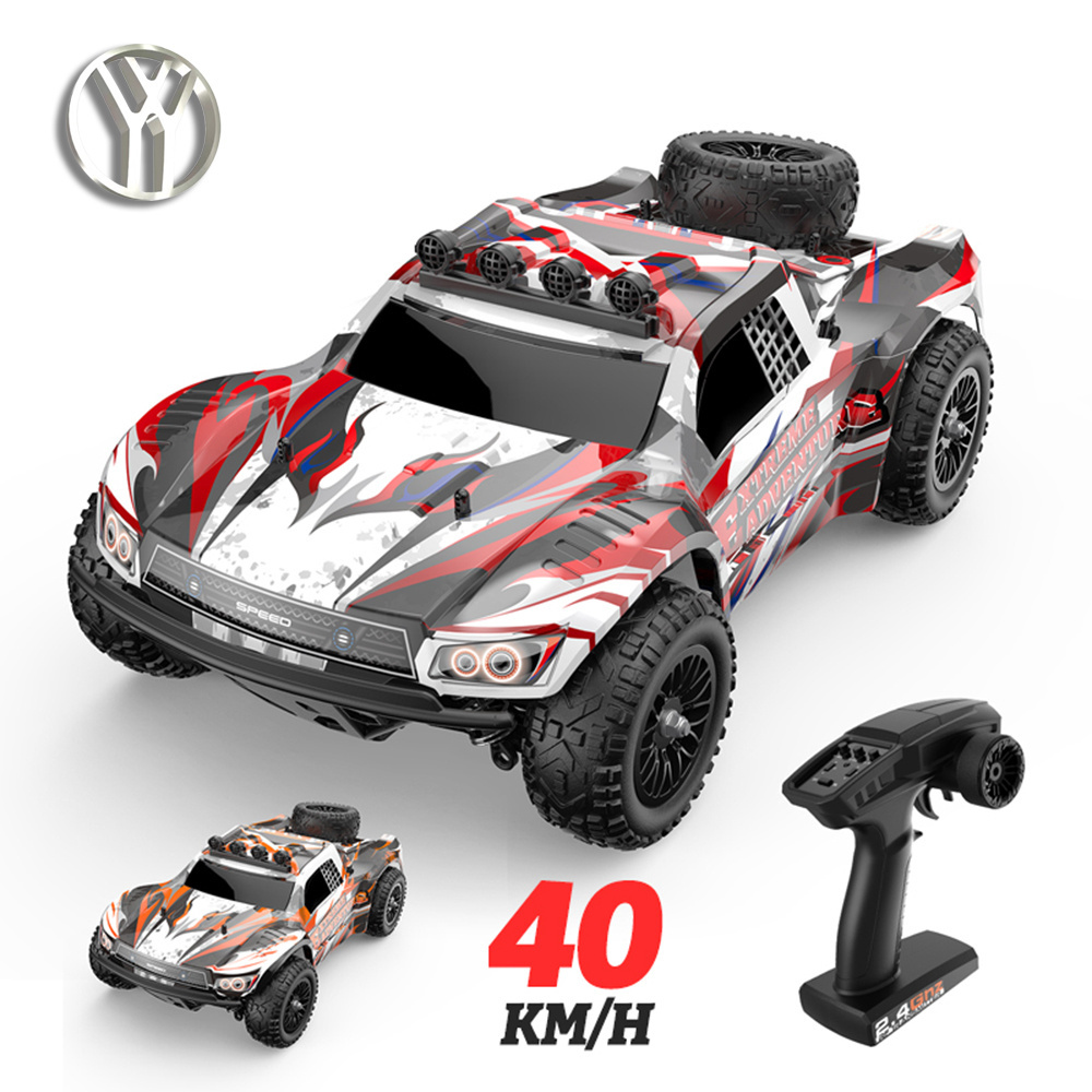 9201E 1/10 Scale Monster Truck RC Cars 4WD 540 Motor 40KM/H High-speed Drift 2.4Ghz Remote Control Cars Toys for Boys Kids Gifts