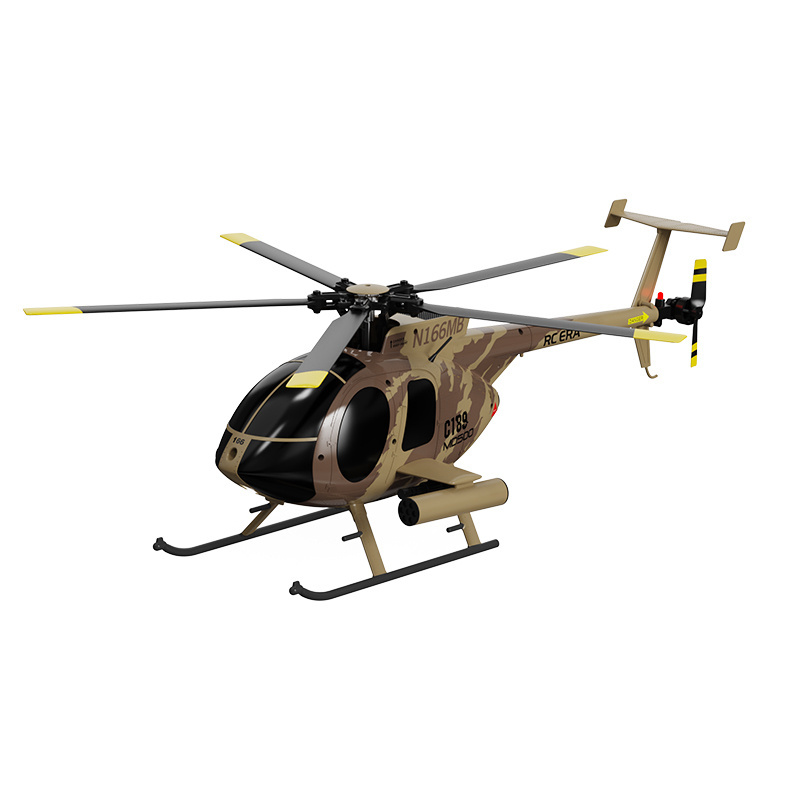 C189 1/28 Scale MD500 Plastic Model RC ERA Bird RC Helicopter 6CH 6-axis 2.4Ghz Remote Control Helicopter RC Plane Toys