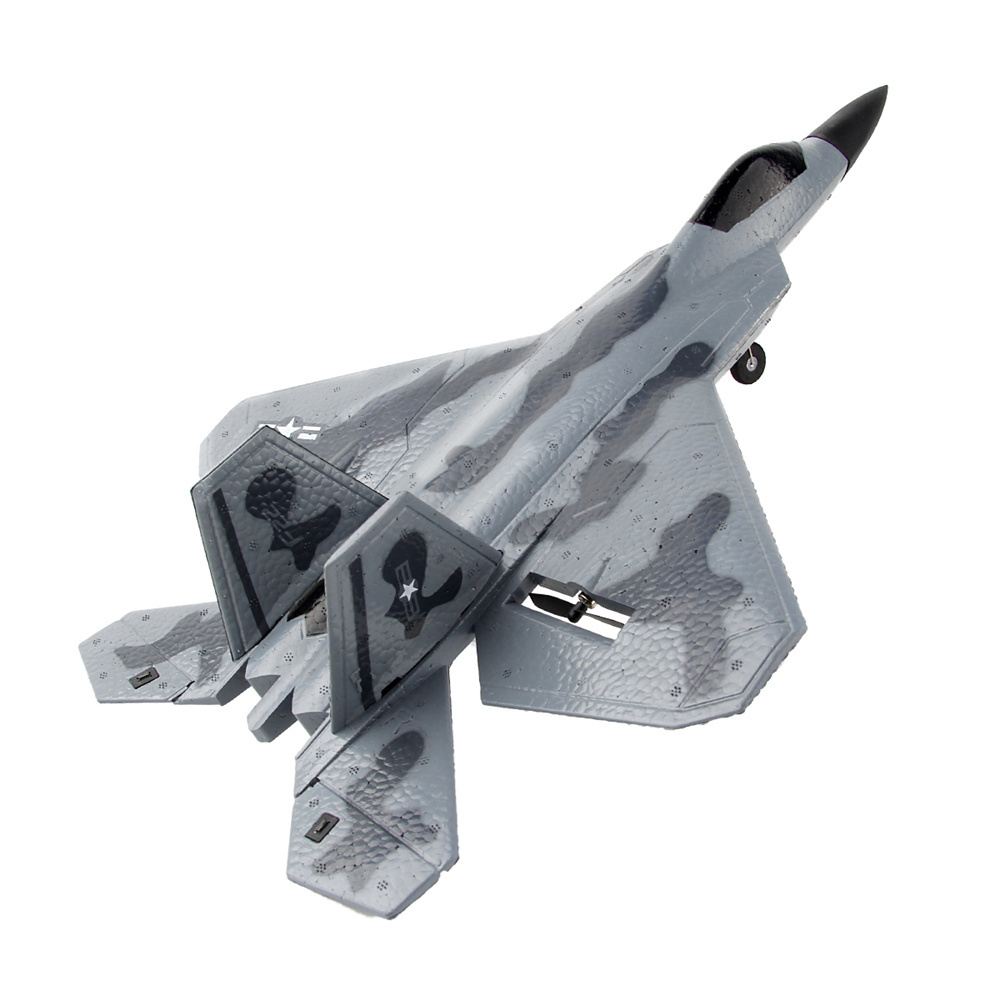 FX922 F-22 Fighter Raptor RC Plane Model 2.4Ghz Remote Control High-tech Airplane 4CH Glider Aircraft Kids RC Toys Boys Gifts