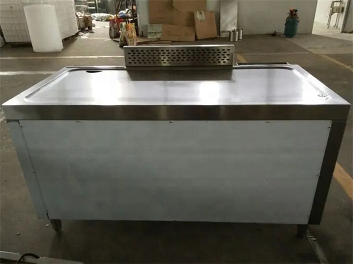 Restaurant Commercial customize stainless steel Japanese teppanyaki table for sale