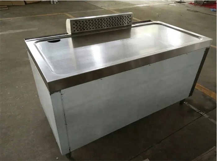 Restaurant Commercial customize stainless steel Japanese teppanyaki table for sale