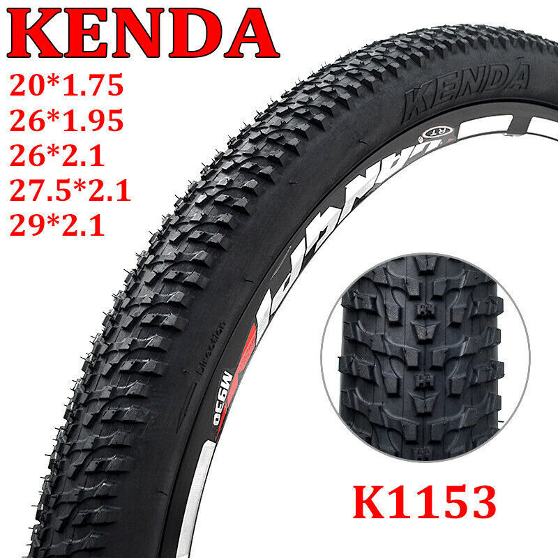 KENDA  K1153  Mountain bike Tire 20 24 26  27.5 29*1.95/2.1 Tyre  llanta de bicicleta Bicycle tire