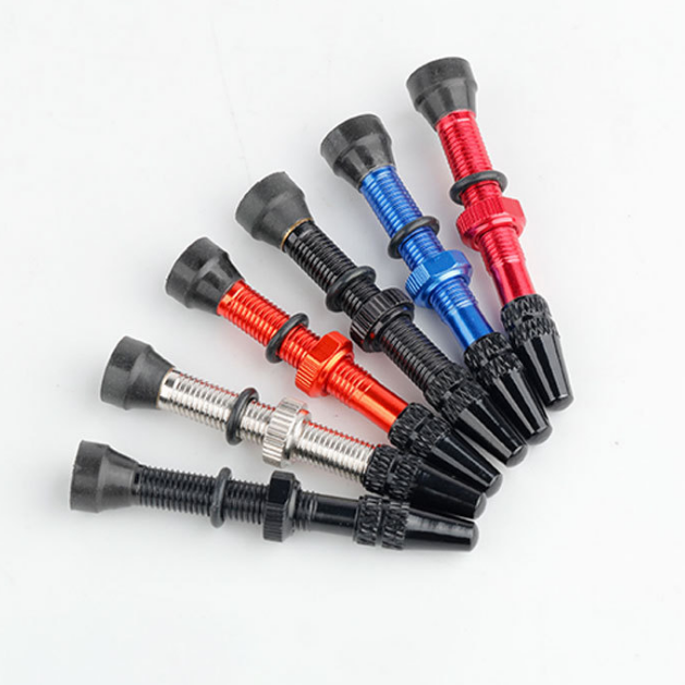 Colorful Aluminum Alloy Road MTB Bike FV Valve Presta 40mm/60mm/80mm/100mm/120mm Bicycle Tubeless Valve