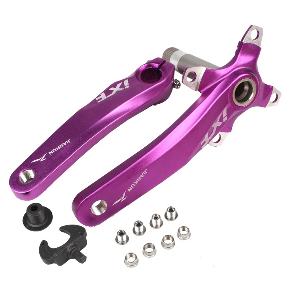 Ixf 104bcd MTB Bicycle Crankset  Aluminum Alloy  Cycling Crankset 170/175mm MTB Bike Parts Crankets