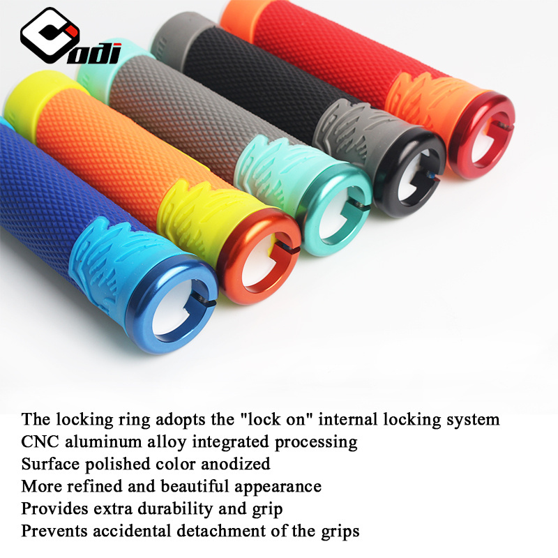 BUCKLOS OEM/ODM Colorful High-strength Waterproof Damping Mtb Cuffs Mountain Bike Bicycle Parts Handlebar Grips Tape