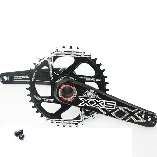 Mountain bike crankset  170mm crank single speed 34T-40T GXP CHAIN RING bicycle crankset