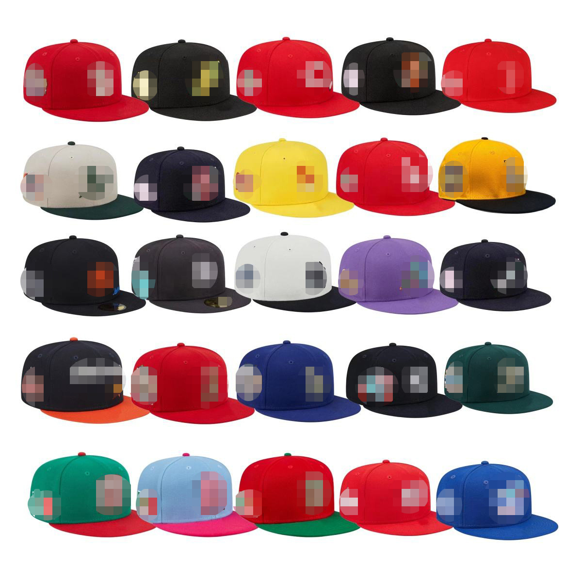 Quality classic original era caps Men NY Brim Baseball caps 59 fifty Fitted Cap 6-Panel Closed gorras Snapback Hat