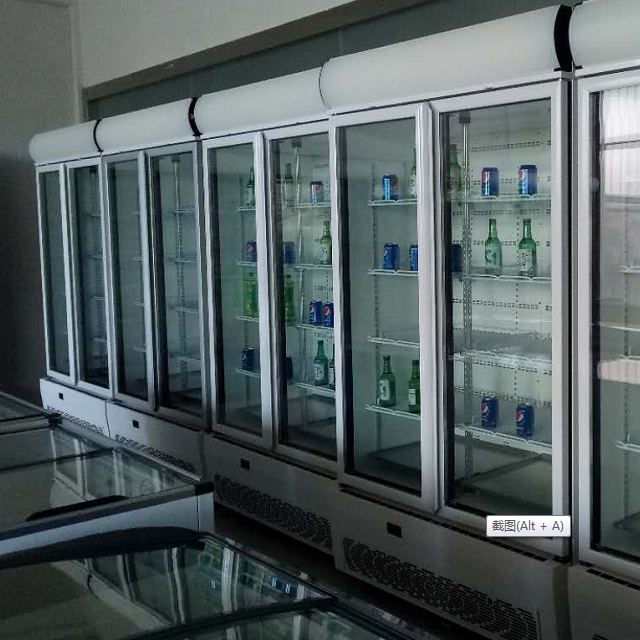 Wholesale Glass Door Cola beverage beer display fridge