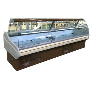 commercial deli meat food fridge series deli service fish display refrigerator