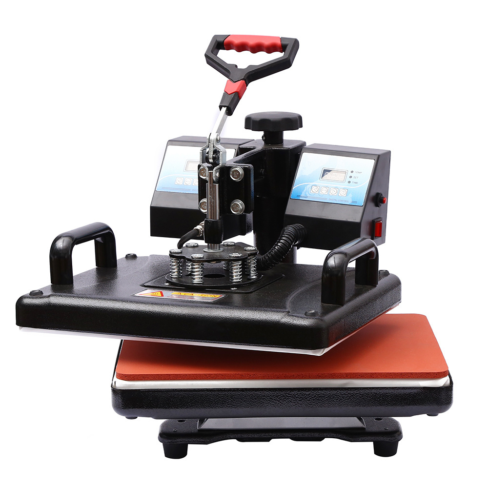 29*38CM Double Side Heating T- Shirt Heat Press Machine swing clothe sublimation press machine case heat/hot printing machine