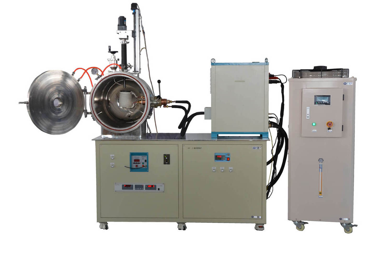 CDOCAST High Temperature China Mini Size 15KW Aluminum induction Vacuum Melting Furnace