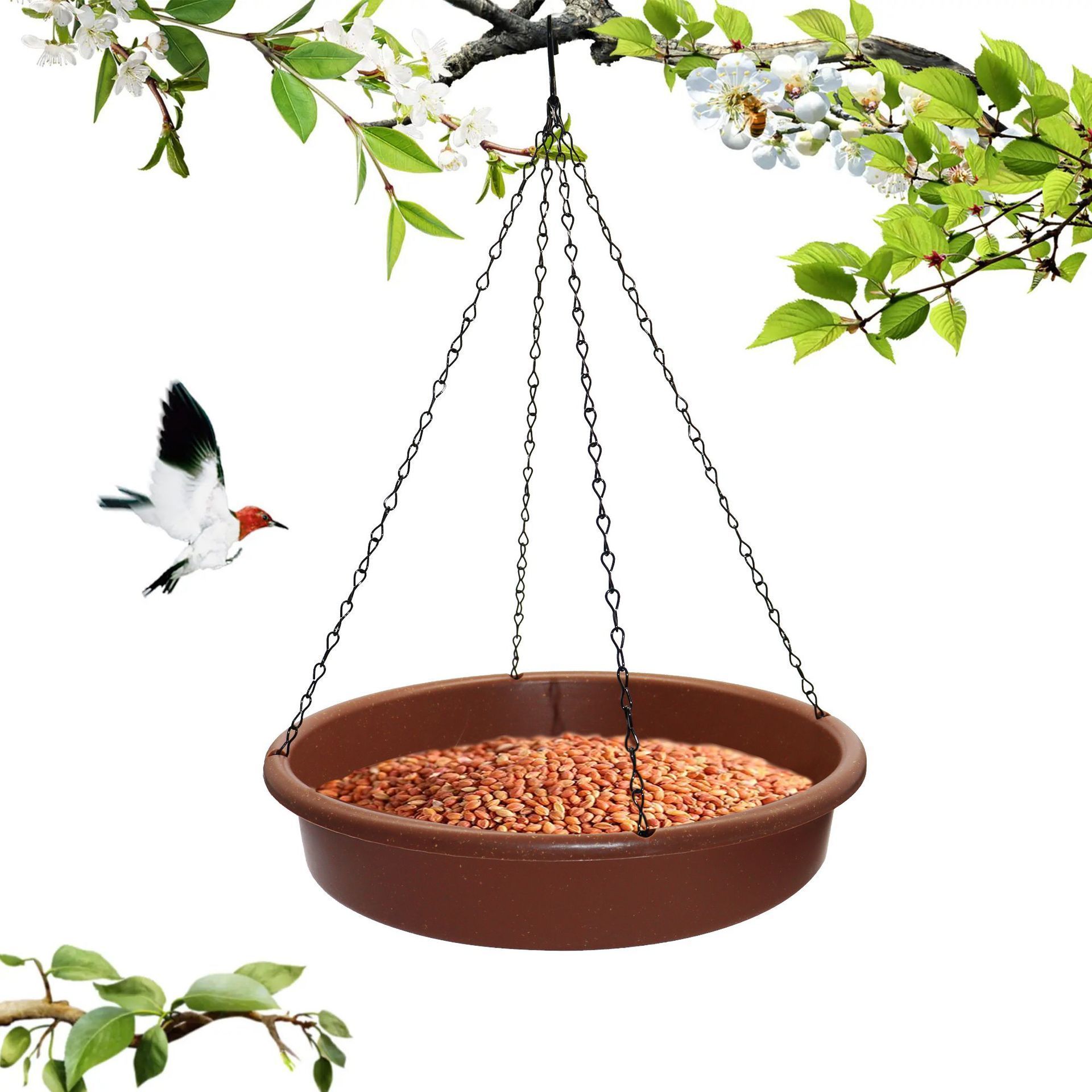 New Outdoor Garden Hanging Bird Feeder Garden Large Capacity Hummingbird Feeder