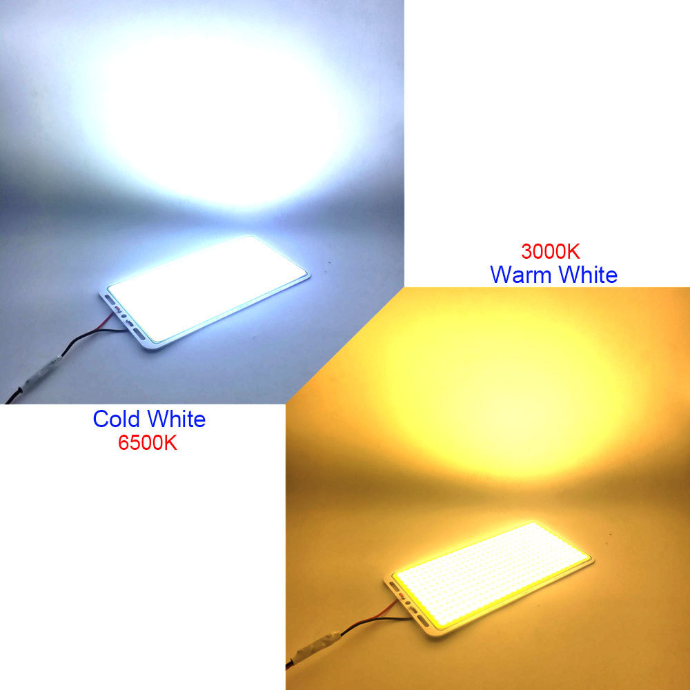 70W 100W 12V 24V LED Light COB Lamp Super Bright Chip On Board LED Panel Lights for Outdoor Lighting 200x113mm LED Matrix