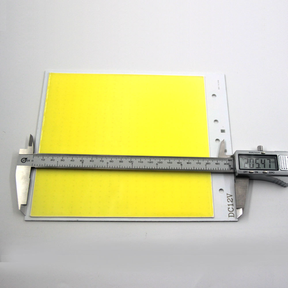 210x180mm 300W LED COB Panel Lamp DC 12V Big Board LED Lights for Outdoor Camping Car Lighting Indoor Bulbs Warm Cold White COB