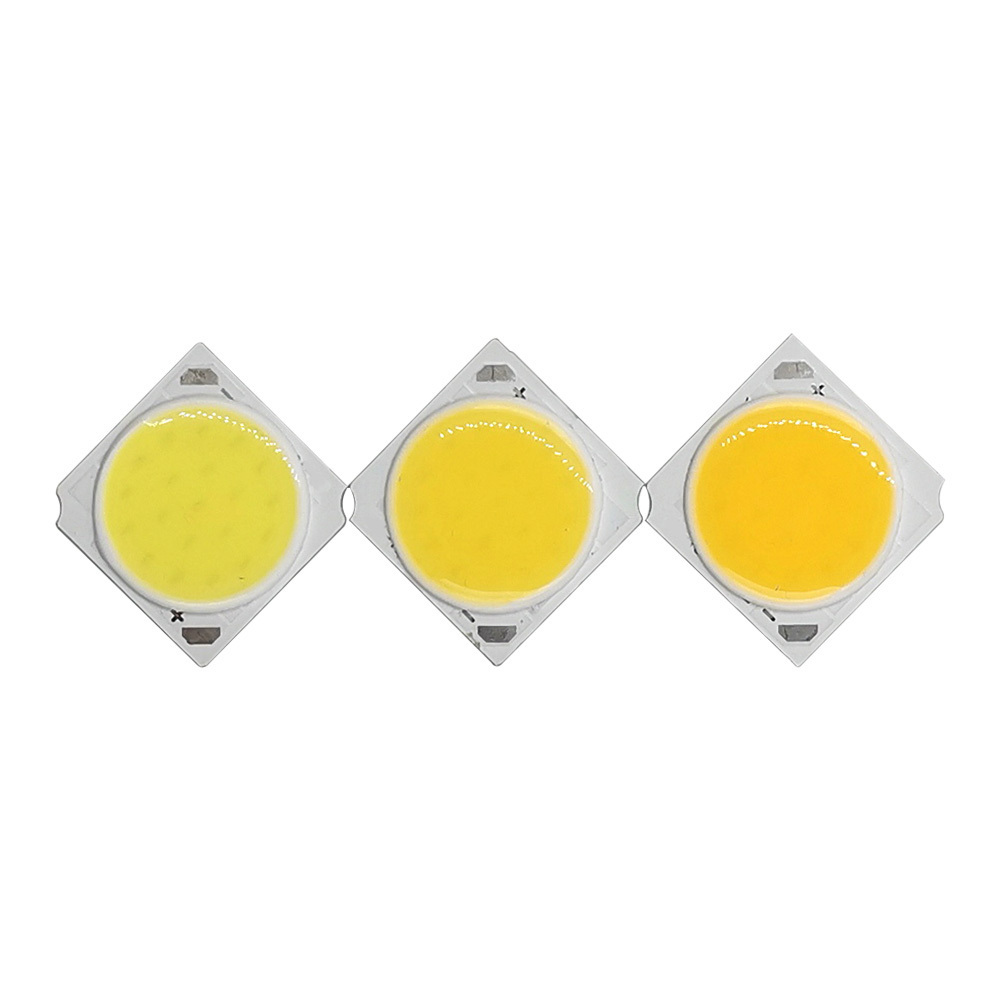 LED Spotlight Chips 19x19mm Square COB LED 10W 20W 30W 50W 30V Chip for Spot Lights Downlight 17mm Lighting Surface