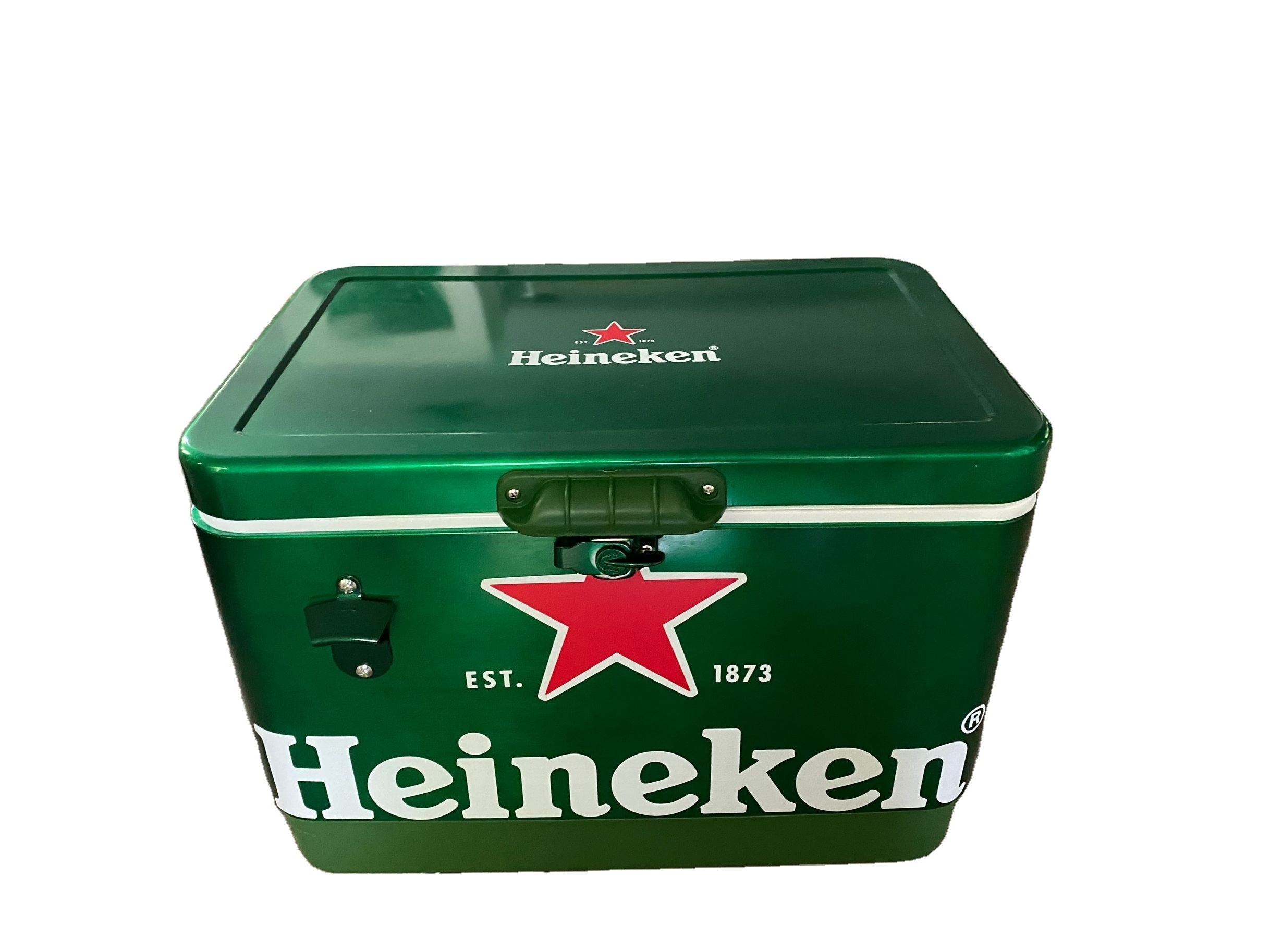 40L Portable cooler box with wheels and Telescoping Handle