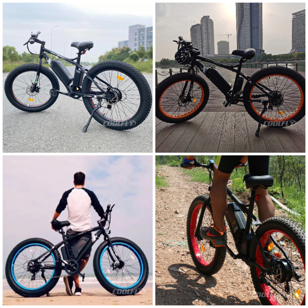 Hot selling 26inch fat bike 36V /elettrica/ pieghevole /500W bike/ eletrica /750W /velo/ electrique/ vtt/