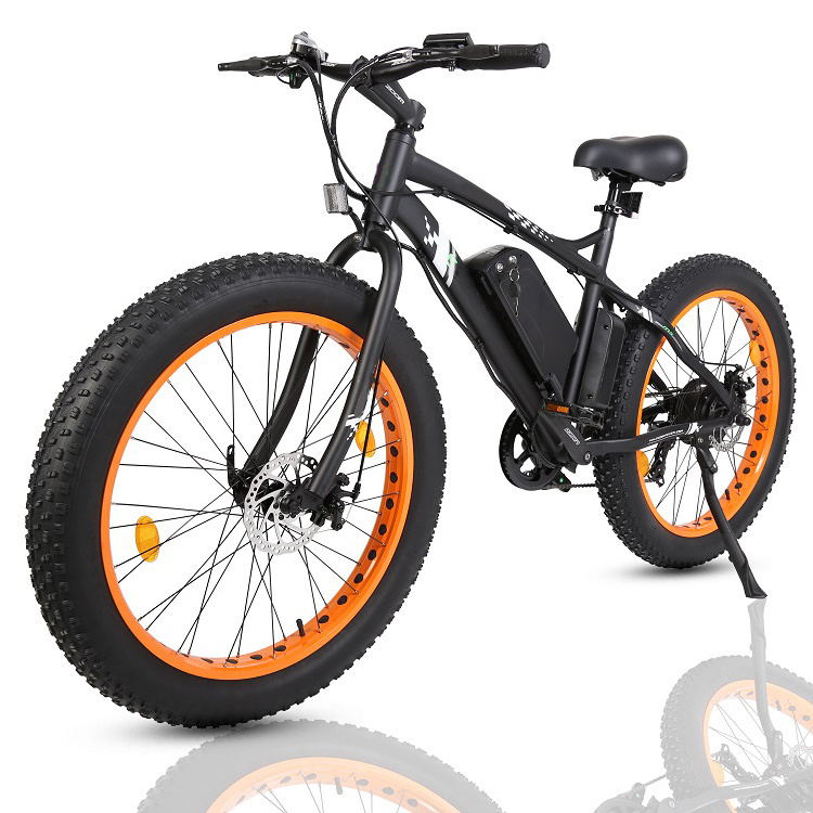 2024 hot sales  500w 750W  36v 48v fat tire electric beach bike mountain snow ebike With good quality