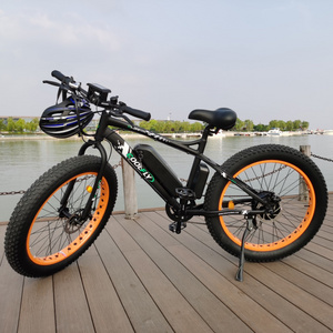 Hot selling 26inch fat bike 36V /elettrica/ pieghevole /500W bike/ eletrica /750W /velo/ electrique/ vtt/