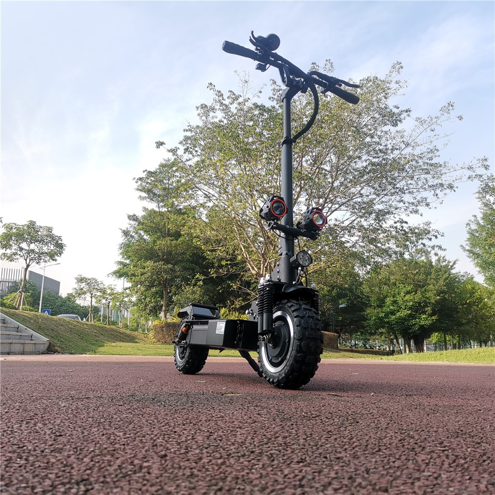 Competitive price dual motor 60V 4000W big power long range fat tire electric scooter adult 200kg load sunra electric scooter