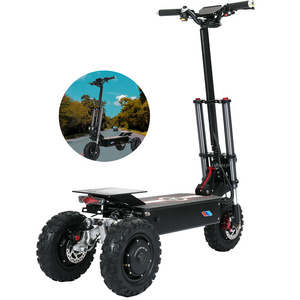 Long range three wheels electric skateboard and scooter 60v 30ah offroad 5000w scooter electric 5400w with CE for wholesale