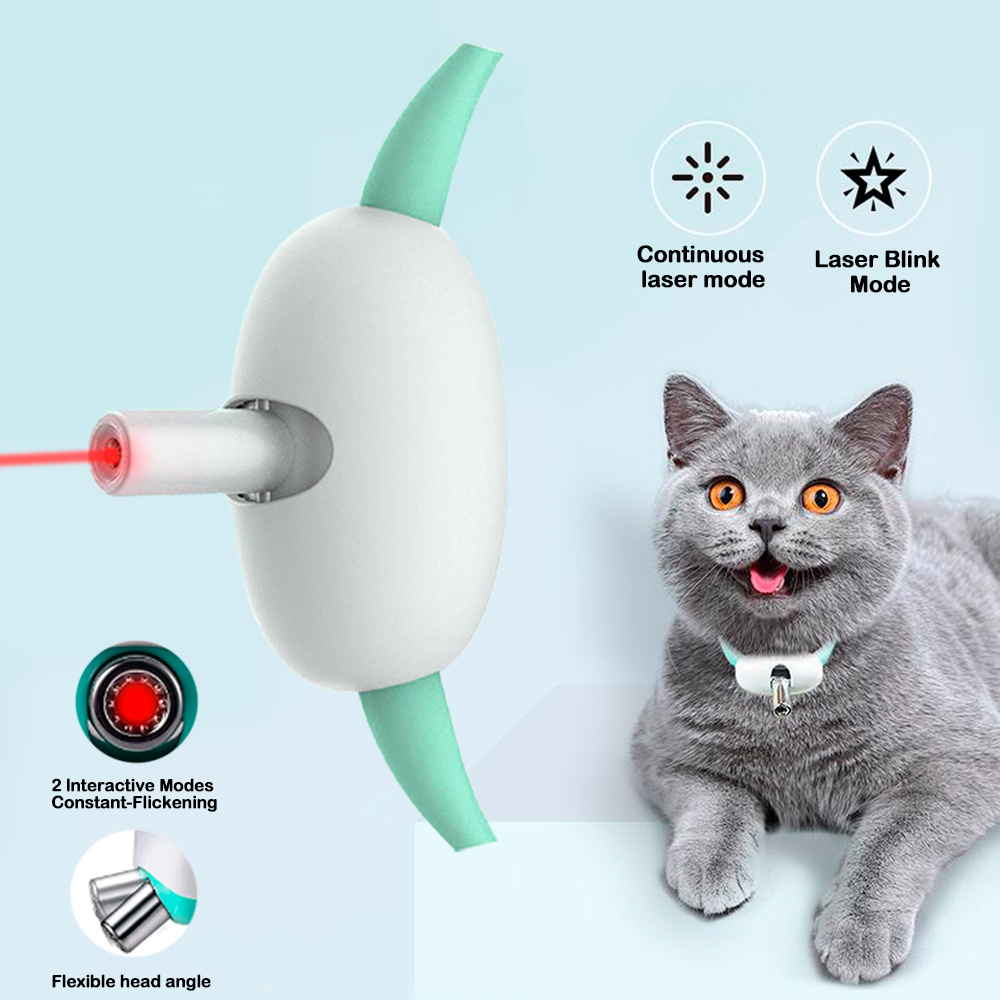 Automatic Cat Self-playing Laser USB Toys Pet Cats Smart Interactive Self Hey Toy Red Lasers Pointer Chaser